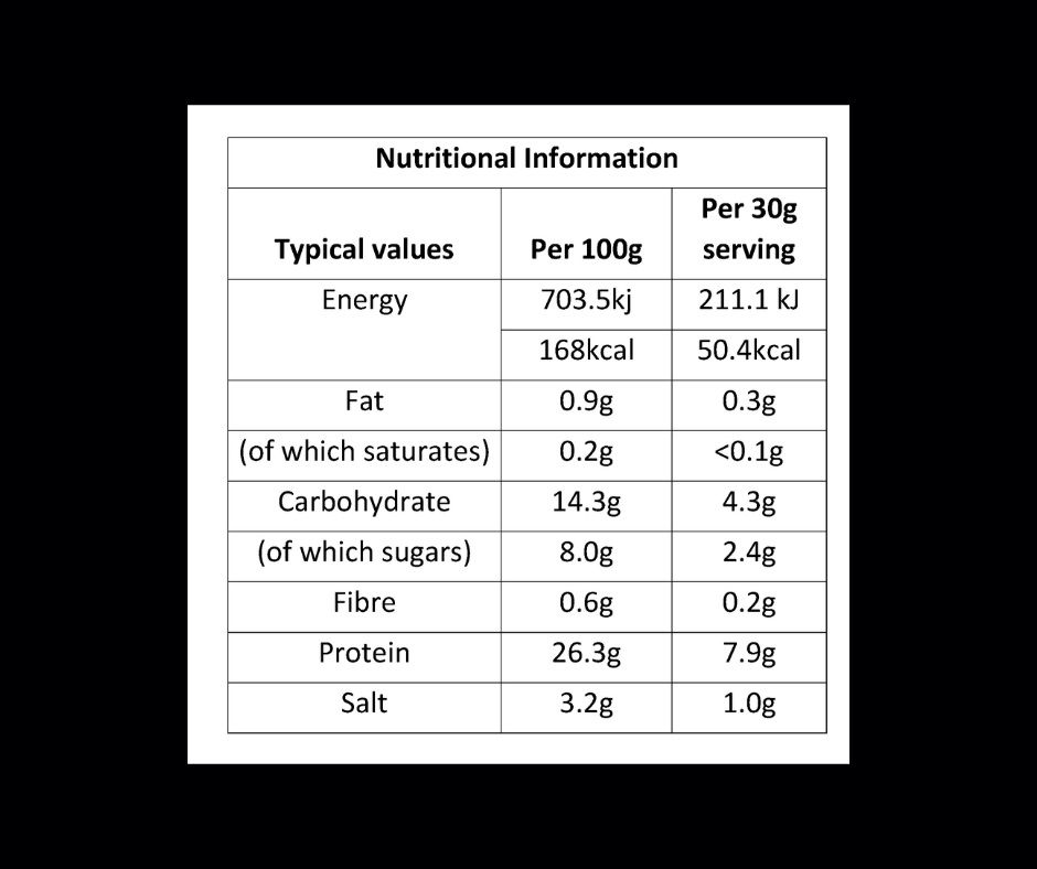 120g Cured Plant Based Bacon Slices (Wholesale with Sleeve)