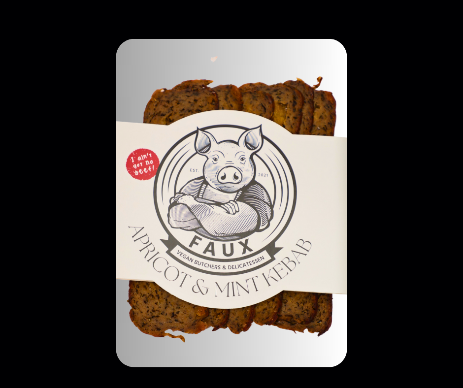 100g Minted Plant Based Kebab Slices (Wholesale with Sleeve)